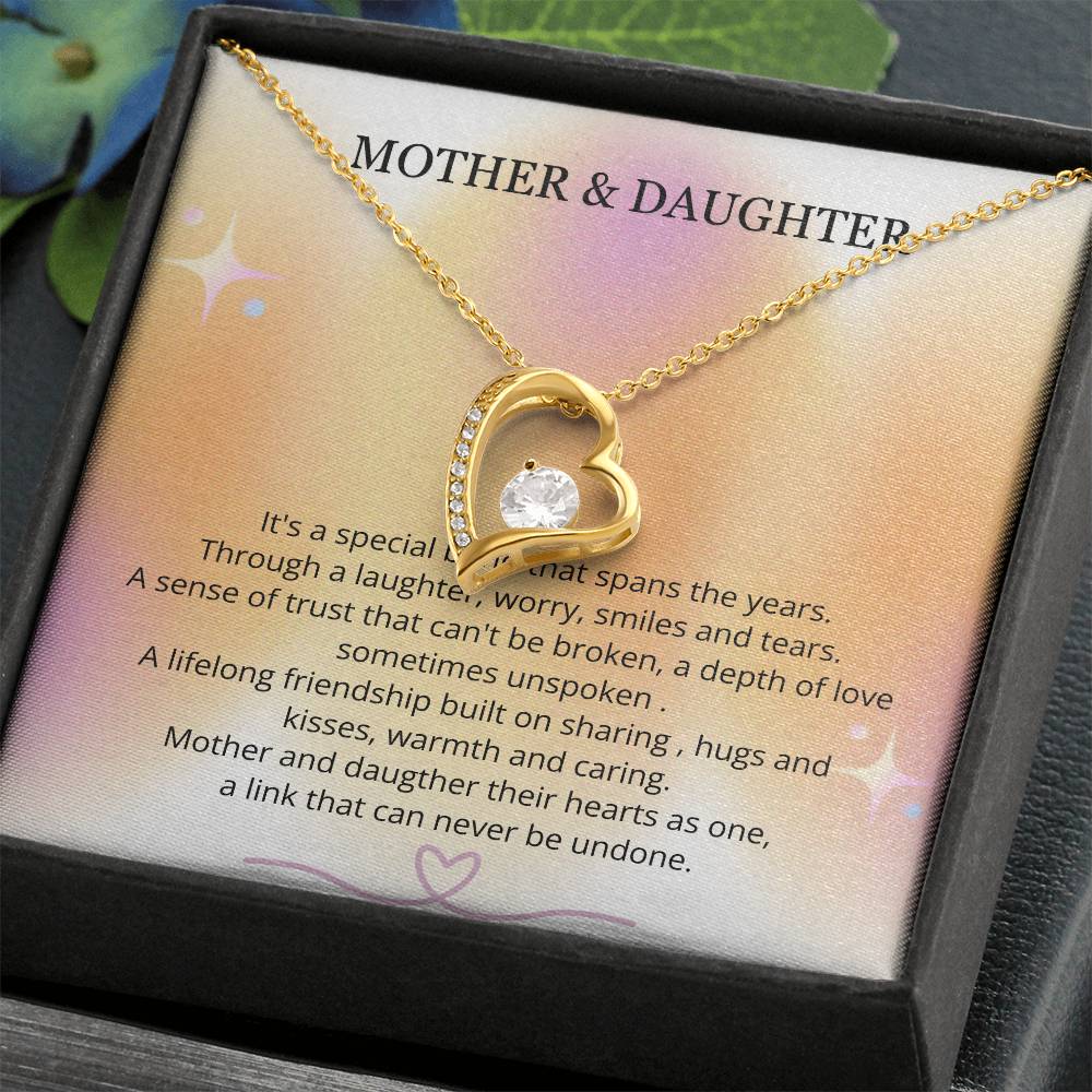 beautiful necklace for mother and daughter