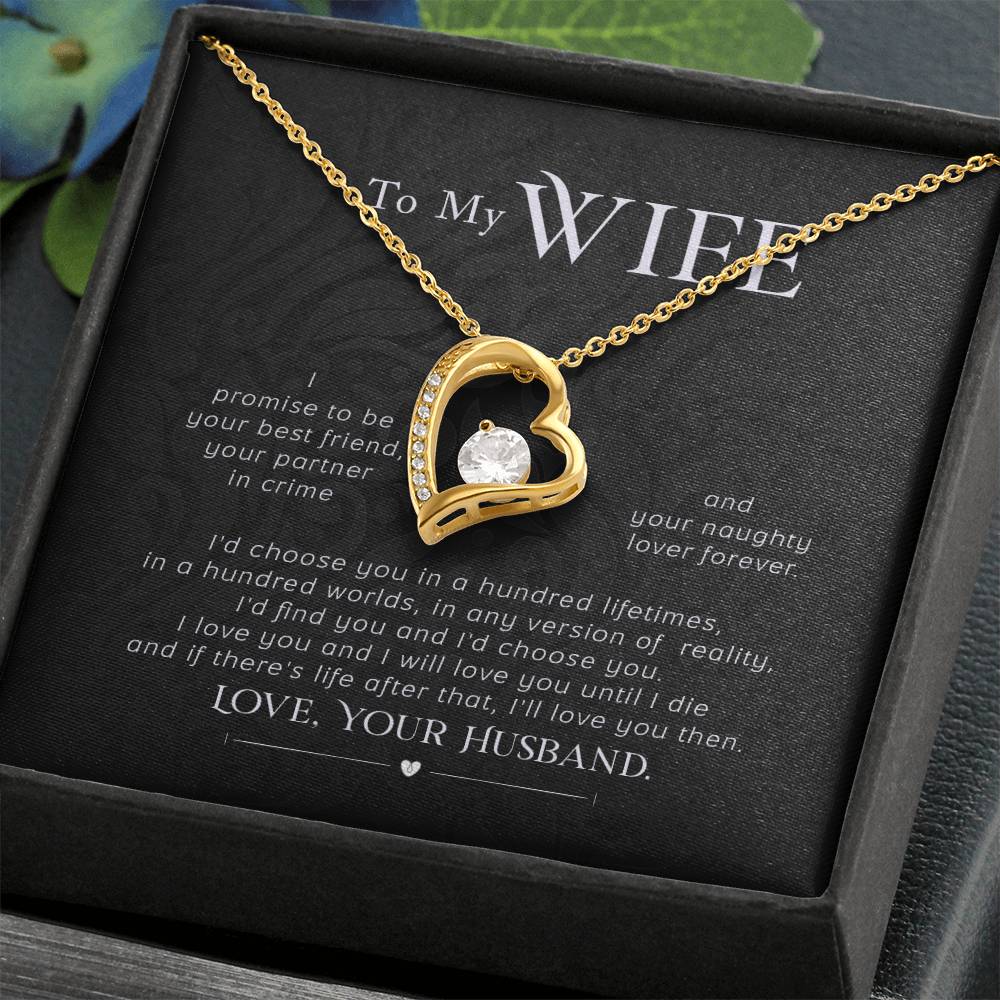 To My WIFE Necklace