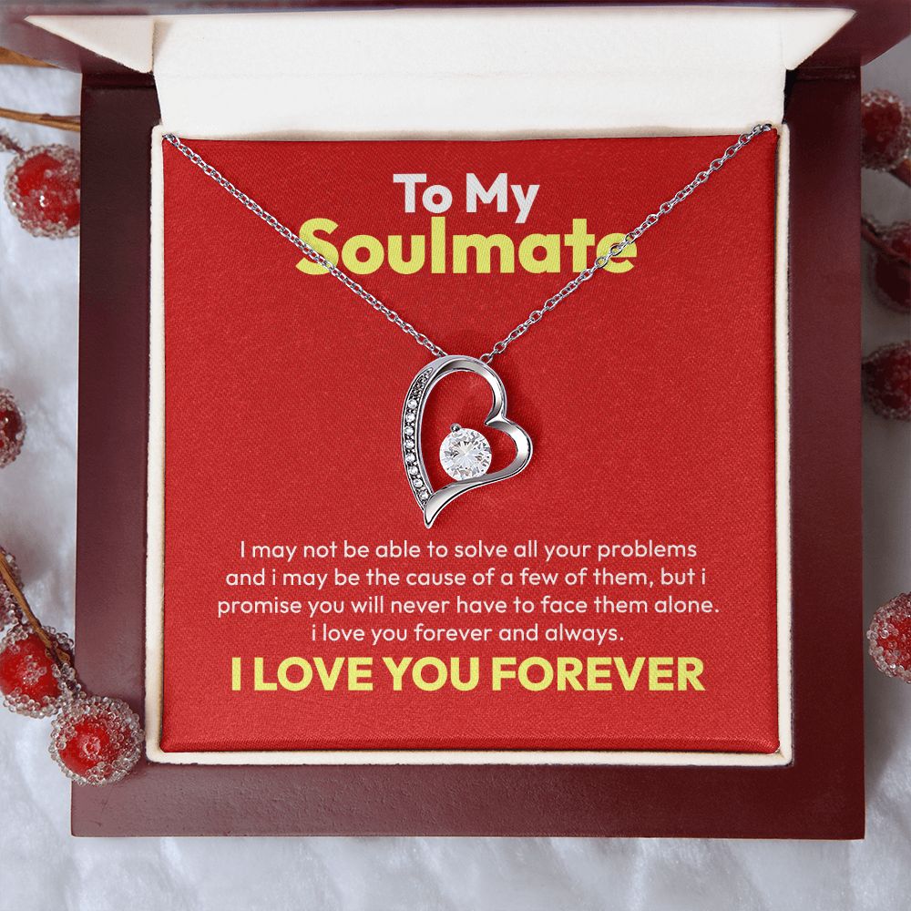 Love Always Necklace - To your Beautiful Soulmate