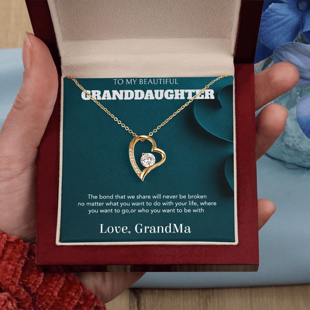Love Always Necklace for Granddaughter