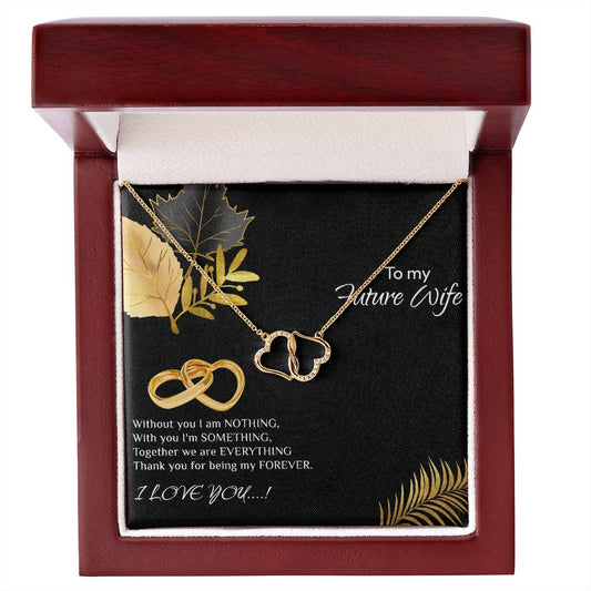 Everlasting Love (Pure Solid Gold Necklace)