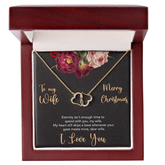Everlast Forever Love (Gold Necklace & Chain) For Her