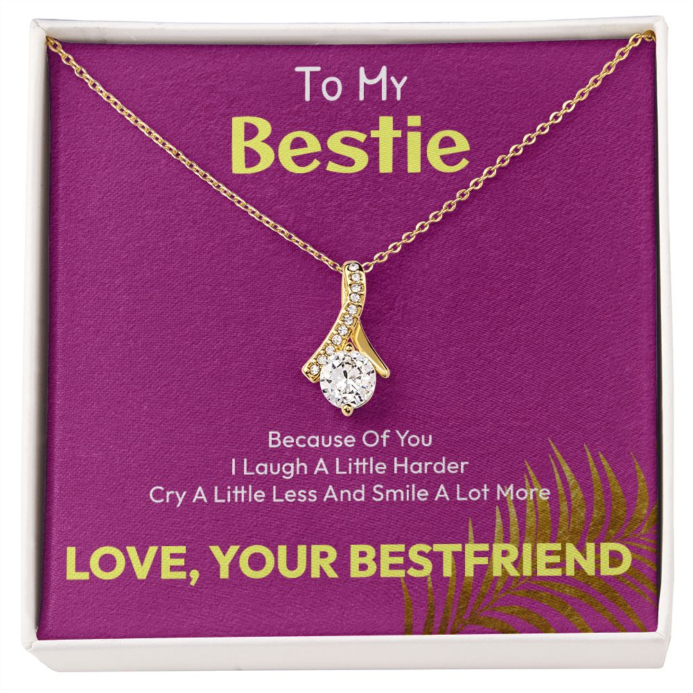 Alluring Beauty Necklace - (Yellow and White Gold Variants)