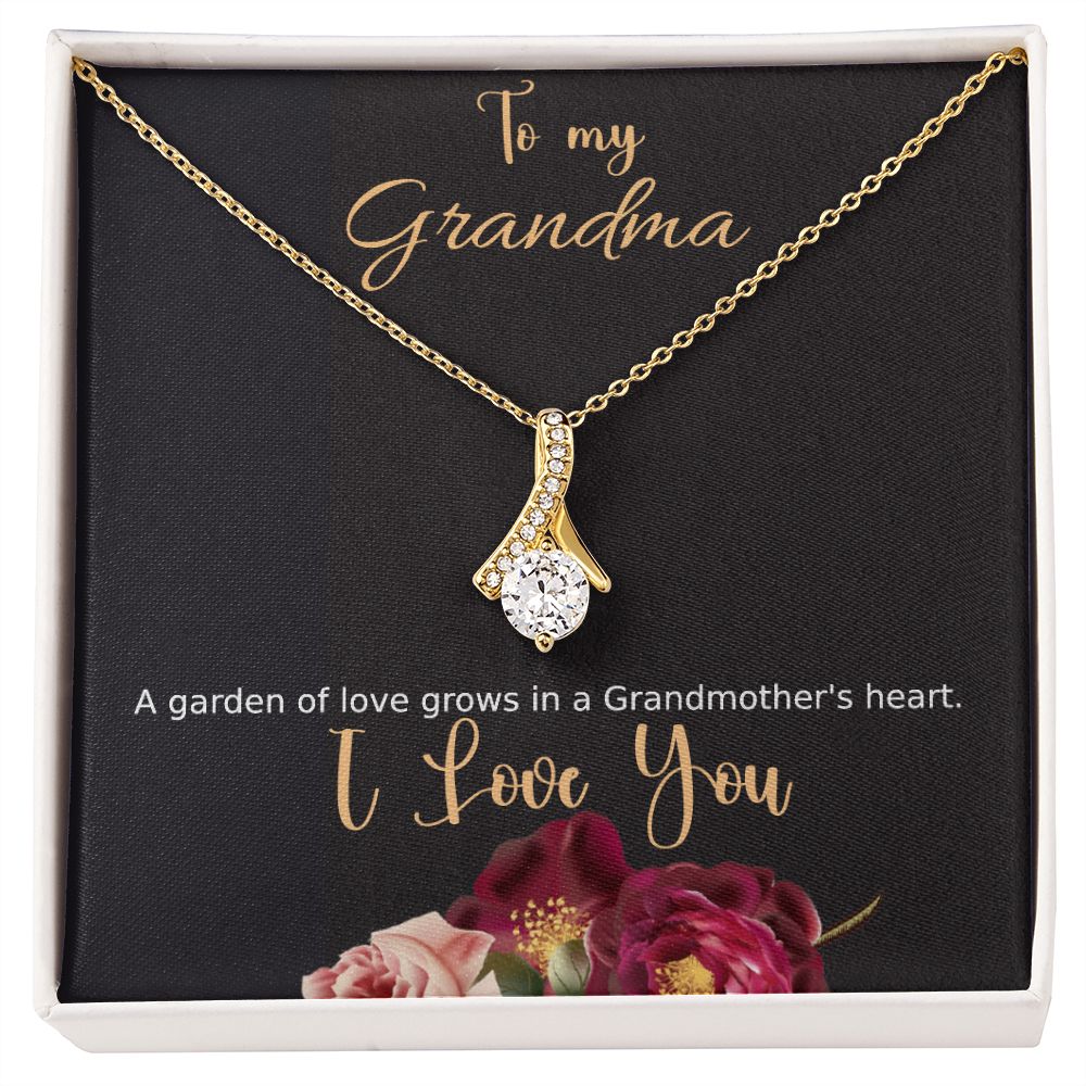 Alluring Beauty Necklace (Yellow and White Gold Variants)