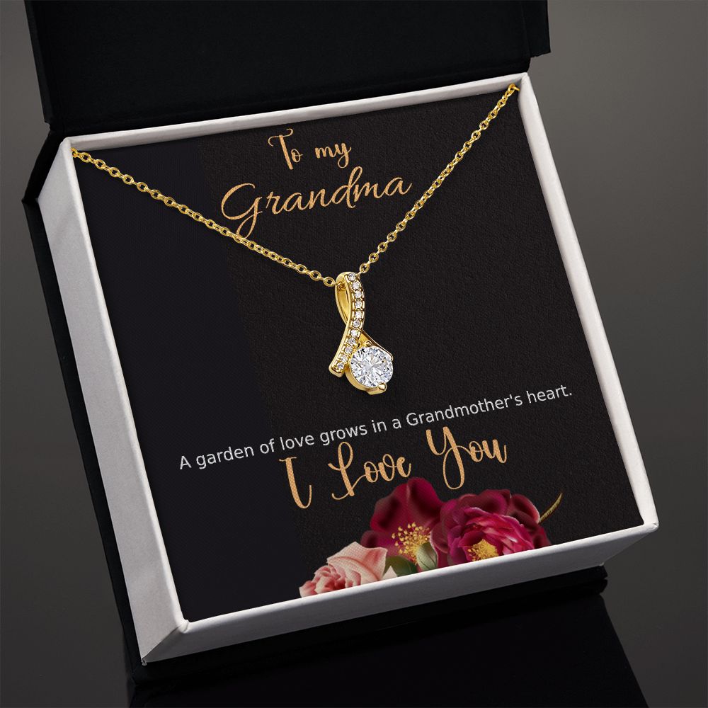 Alluring Beauty Necklace (Yellow and White Gold Variants)