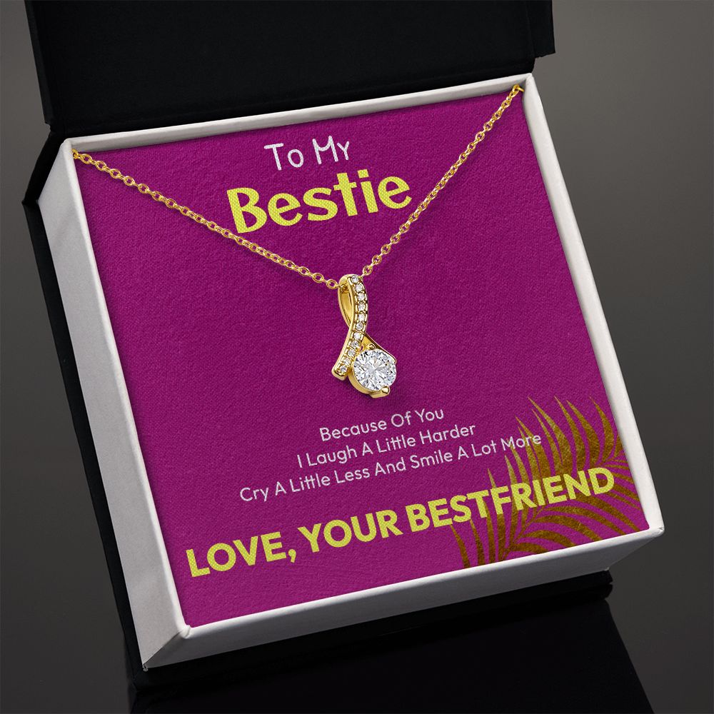 Alluring Beauty Necklace - (Yellow and White Gold Variants)