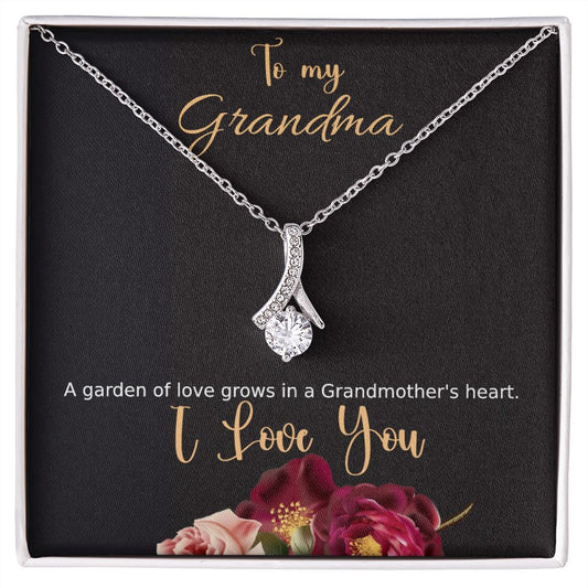 Alluring Beauty Necklace (Yellow and White Gold Variants)