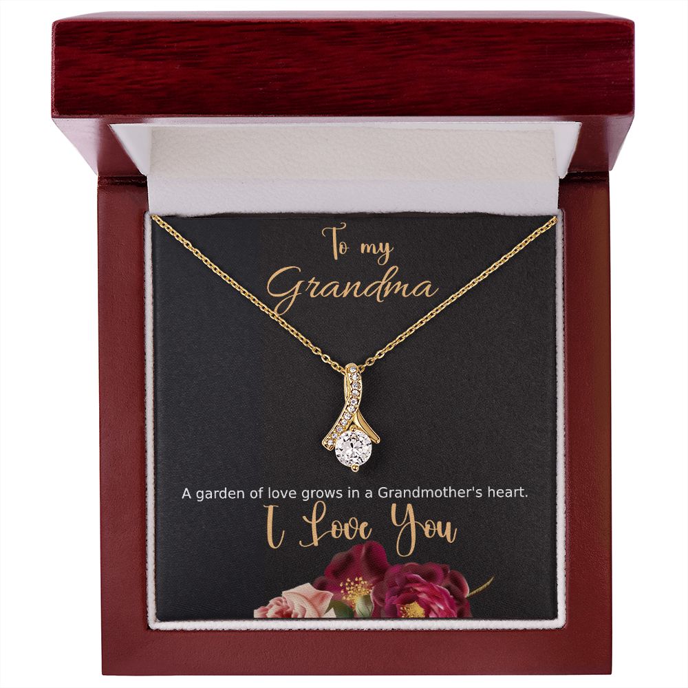 Alluring Beauty Necklace (Yellow and White Gold Variants)