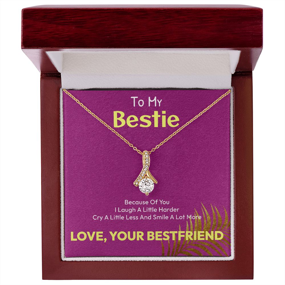 Alluring Beauty Necklace - (Yellow and White Gold Variants)