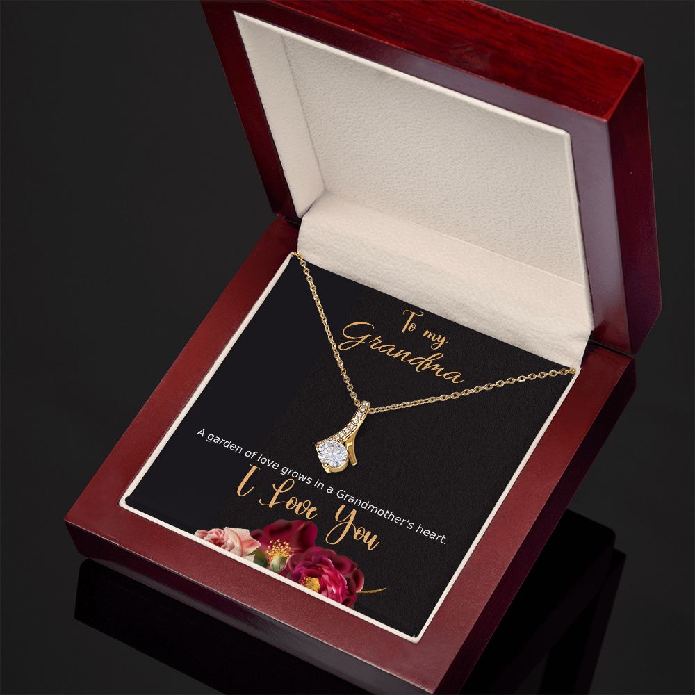 Alluring Beauty Necklace (Yellow and White Gold Variants)