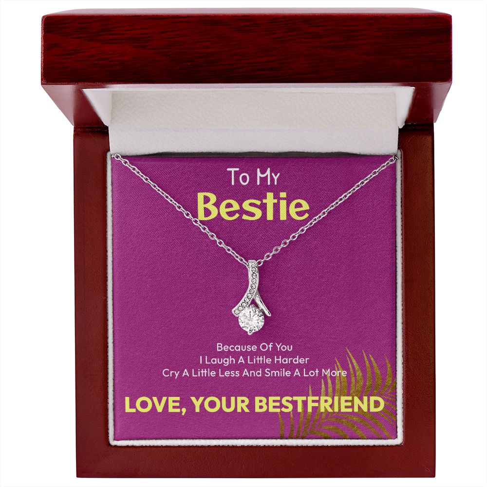 Alluring Beauty Necklace - (Yellow and White Gold Variants)