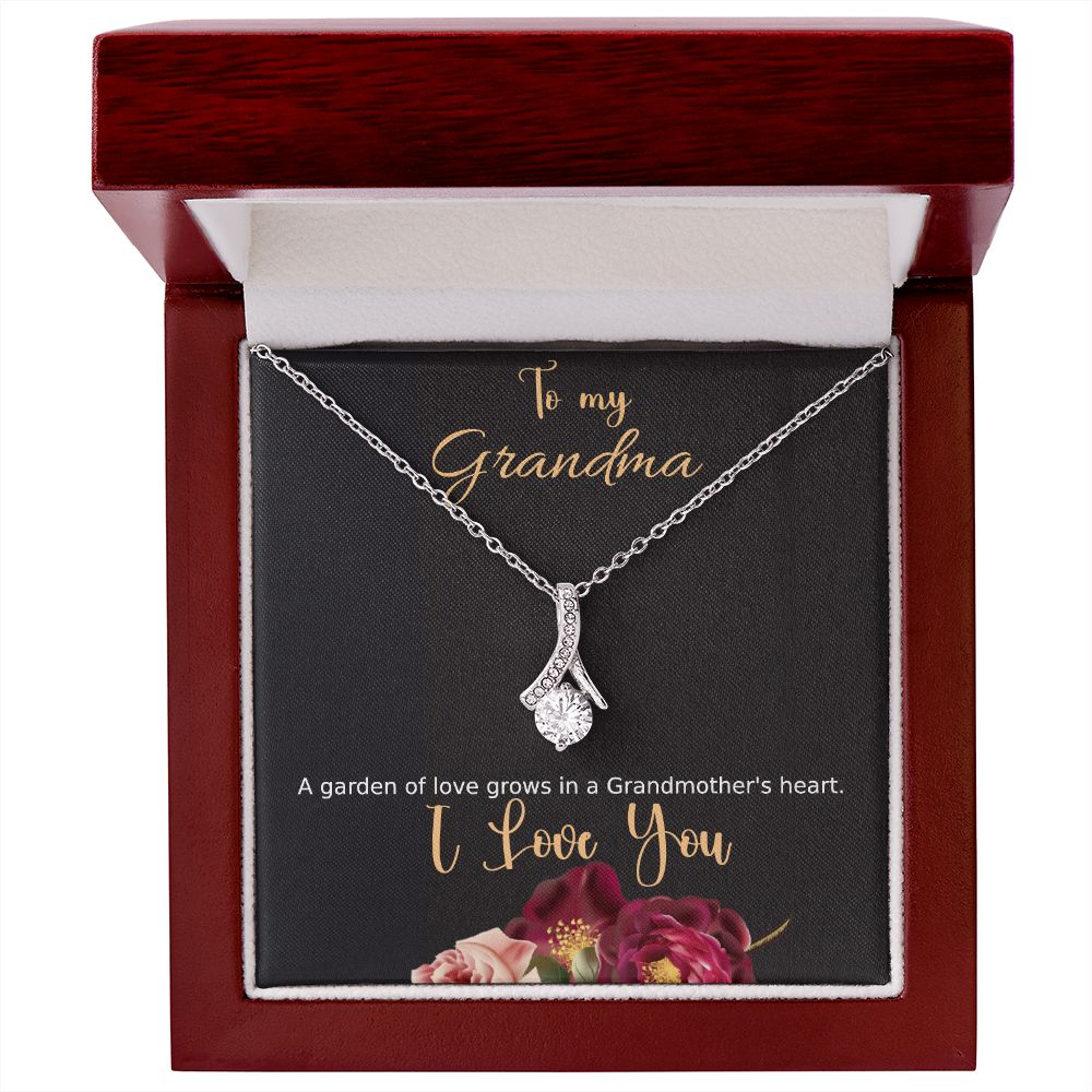 Alluring Beauty Necklace (Yellow and White Gold Variants)