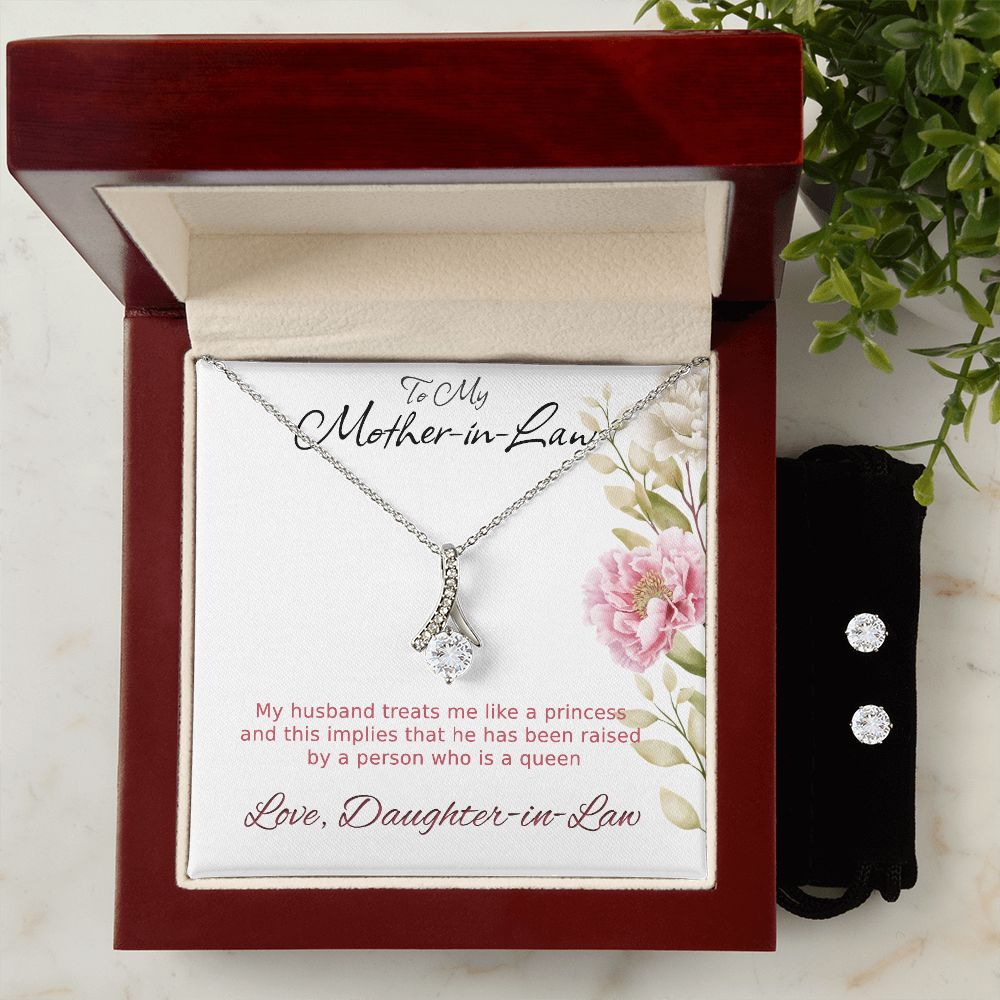 Alluring Beauty - Necklace and Earring Set