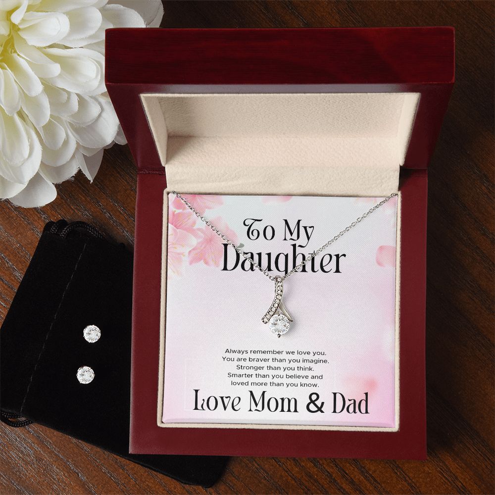 Perfect Beauty Necklace - Gift from Mom & Dad