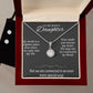 Eternal Love Necklace with Earrings - 14k White Gold