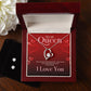 Forever Love Necklace - With message card for her