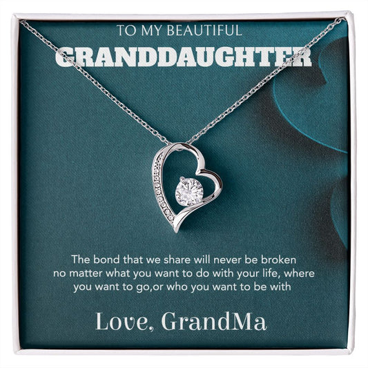 Love Always Necklace for Granddaughter
