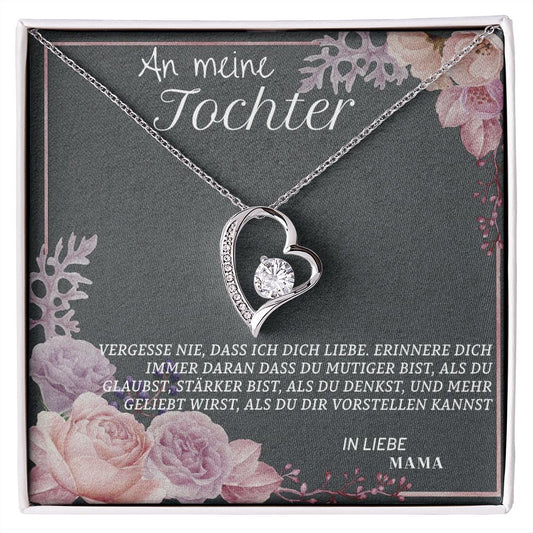 Beautiful Necklace for Daughter with Message card