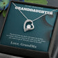 Love Always Necklace for Granddaughter