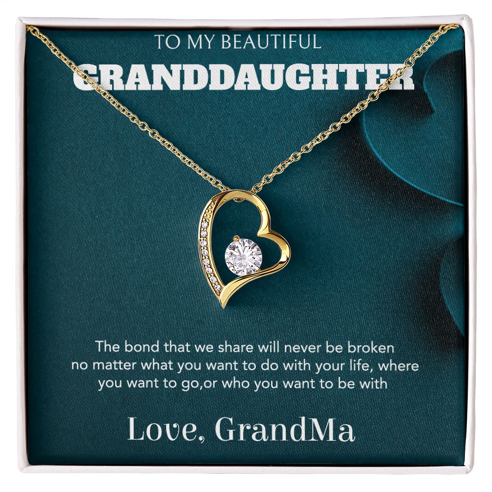 Love Always Necklace for Granddaughter