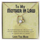 Forever Lover Necklace with solid White/Yellow Gold