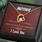 LoveNLove Necklace for her with message card